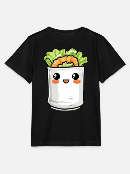 Lustiges Burrito Comic - Stanley/Stella Kinder T-Shirt MINI CREATOR - Schwarz