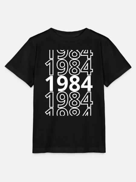 1984 1984 1984 - Stanley/Stella Kinder T-Shirt MINI CREATOR - Schwarz