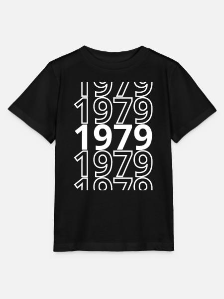 1979 1979 1979 - Stanley/Stella Kinder T-Shirt MINI CREATOR - Schwarz