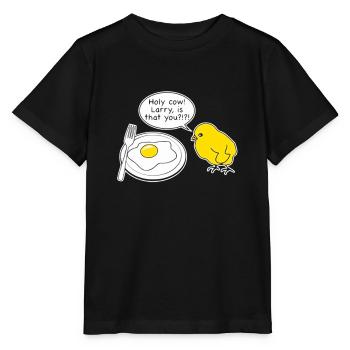 Holy Cow Larry est que vous - T-shirt bio MINI CREATOR Stanley/Stella Enfant - noir - Devant - Mikhail (115cm)