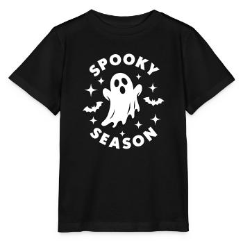 Gruselige Jahreszeit - Stanley/Stella Kinder T-Shirt MINI CREATOR  - Schwarz - Vorne - Mikhail (115cm)