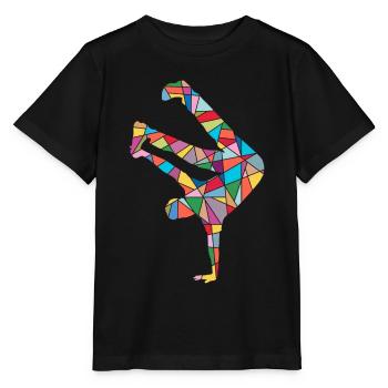 Breakdance Danse Breakdancer Breakdancer Kids - T-shirt bio MINI CREATOR Stanley/Stella Enfant - noir - Devant - Mikhail (115cm)