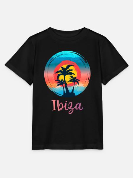 Ibiza - Stanley/Stella Kinder T-Shirt MINI CREATOR  - Schwarz