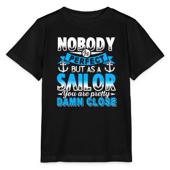 Sailor Perfect As A Sailor - Stanley/Stella MINI CREATOR Kids’ T-Shirt - black - Front - Mikhail (115cm)