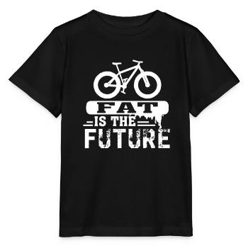 Fat Bike Fat Bike Fat is the Future - Stanley/Stella MINI CREATOR Kids’ T-Shirt - black - Front - Mikhail (115cm)