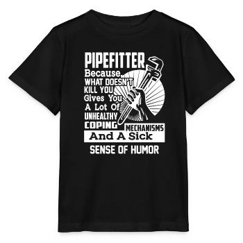 Pipefitter Pipefitter Sense of Humor - Stanley/Stella MINI CREATOR Kids’ T-Shirt - black - Front - Mikhail (115cm)
