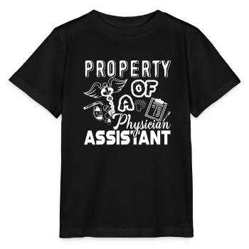Property Of Physician Assistant - Stanley/Stella MINI CREATOR Kids’ T-Shirt - black - Front - Mikhail (115cm)