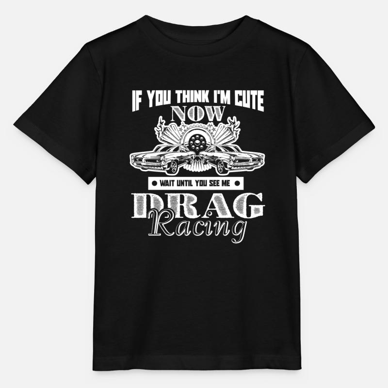 Drag Racing See Me Drag Racing - Stanley/Stella MINI CREATOR Kids’ T-Shirt - black