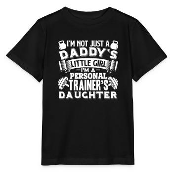 Personal Trainer Personal Trainer's Daughter - Stanley/Stella MINI CREATOR Kids’ T-Shirt - black - Front - Mikhail (115cm)