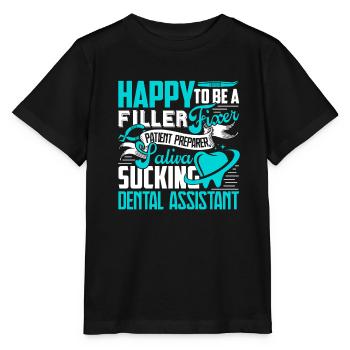Dental Assistant Proud Dental Assistant - Stanley/Stella MINI CREATOR Kids’ T-Shirt - black - Front - Mikhail (115cm)