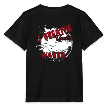 Diving Diving I Under Water - Stanley/Stella MINI CREATOR Kids’ T-Shirt - black - Front - Mikhail (115cm)
