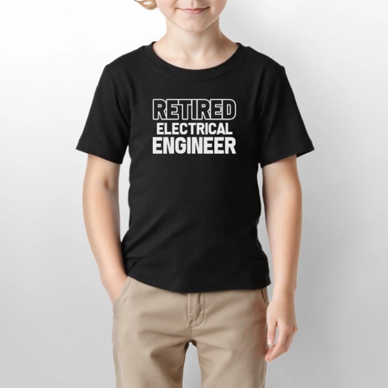 Electrical Engineer Retired Electrical Engineer Stanley/Stella MINI CREATOR Kids’ T-Shirt
