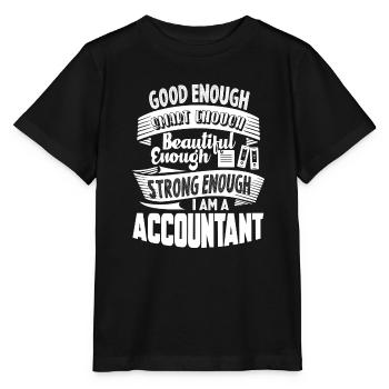 Accountant Strong Accountant - Stanley/Stella MINI CREATOR Kids’ T-Shirt - black - Front - Mikhail (115cm)
