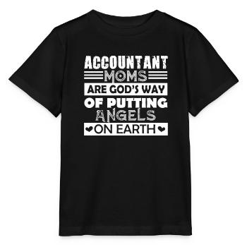 Accountant Accountant Moms - Stanley/Stella MINI CREATOR Kids’ T-Shirt - black - Front - Mikhail (115cm)