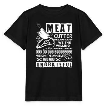 Meat Cutter Proud Meat Cutter - Stanley/Stella MINI CREATOR Kids’ T-Shirt - black - Front - Mikhail (115cm)