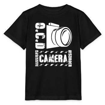 Photographer Obsessive Camera Disorder - Stanley/Stella MINI CREATOR Kids’ T-Shirt - black - Front - Mikhail (115cm)