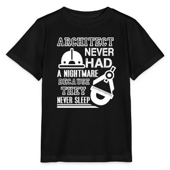 Architect Never Had Nightmare - Stanley/Stella MINI CREATOR Kids’ T-Shirt - black - Front - Mikhail (115cm)