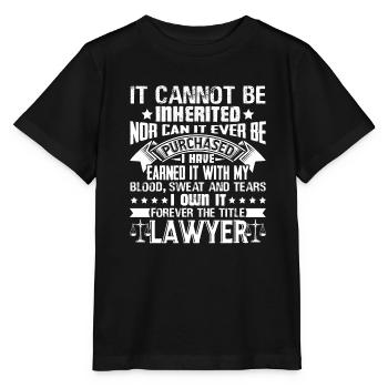 Lawyer Forever The Title Lawyer - Stanley/Stella MINI CREATOR Kids’ T-Shirt - black - Front - Mikhail (115cm)