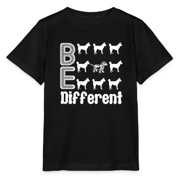 Dachshund Dachshund Be Different - Stanley/Stella MINI CREATOR Kids’ T-Shirt - black - Front - Mikhail (115cm)