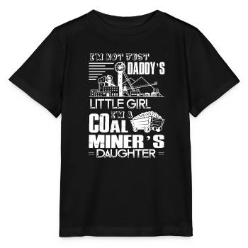Coal Miner Coal Miner's Daughter - Stanley/Stella MINI CREATOR Kids’ T-Shirt - black - Front - Mikhail (115cm)