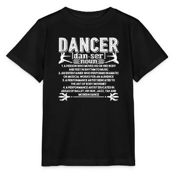 Dancer Definition - Stanley/Stella MINI CREATOR Kids’ T-Shirt - black - Front - Mikhail (115cm)