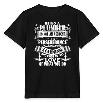 Plumber Being A Plumber - Stanley/Stella MINI CREATOR Kids’ T-Shirt - black - Front - Mikhail (115cm)