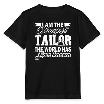 Tailor Okayest Tailor - Stanley/Stella MINI CREATOR Kids’ T-Shirt - black - Front - Mikhail (115cm)