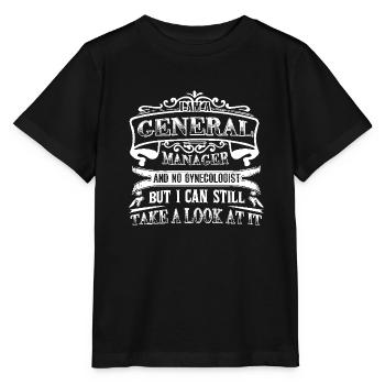 General Manager I Am A General Manager - Stanley/Stella MINI CREATOR Kids’ T-Shirt - black - Front - Mikhail (115cm)