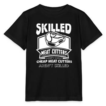 Meat Cutter Skilled Meat Cutters Aren't Cheap - Stanley/Stella MINI CREATOR Kids’ T-Shirt - black - Front - Mikhail (115cm)