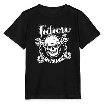 Mechanic Future Mechanic - Stanley/Stella MINI CREATOR Kids’ T-Shirt - black - Front - Mikhail (115cm)