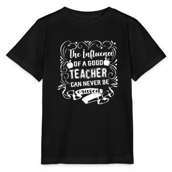 Teacher Influence Of Good Teacher - Stanley/Stella MINI CREATOR Kids’ T-Shirt - black - Front - Mikhail (115cm)