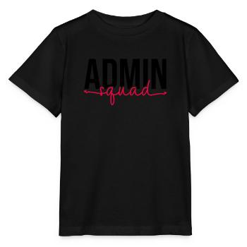 Admin Squad Front Office Admin Crew Assistant - Stanley/Stella MINI CREATOR Kids’ T-Shirt - black - Front - Mikhail (115cm)
