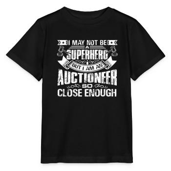 Auctioneer I a An Auctioneer - Stanley/Stella MINI CREATOR Kids’ T-Shirt - black - Front - Mikhail (115cm)