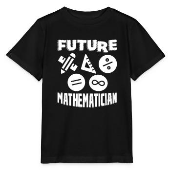 Mathematician Future Mathematician - Stanley/Stella MINI CREATOR Kids’ T-Shirt - black - Front - Mikhail (115cm)