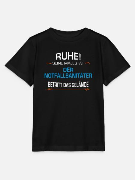 Notfallsanitäter Beruf - Stanley/Stella Kinder T-Shirt MINI CREATOR  - Schwarz
