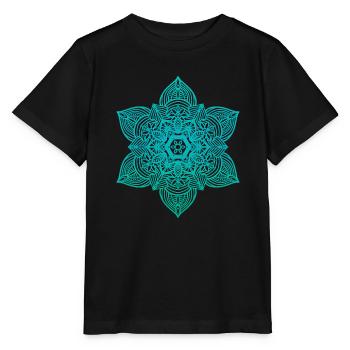 Mandala - Stanley/Stella MINI CREATOR Kids’ T-Shirt - black - Front - Mikhail (115cm)