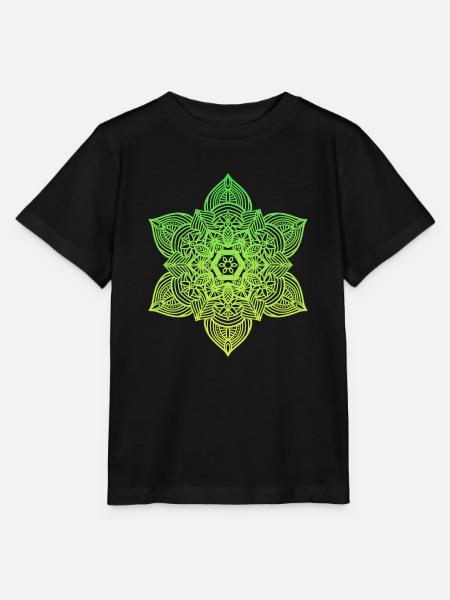 Mandala - Stanley/Stella Kinder T-Shirt MINI CREATOR - Schwarz