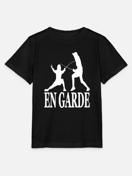 fechten en garde Fechter Schwert Sport Geschenk - Stanley/Stella Kinder T-Shirt MINI CREATOR - Schwarz
