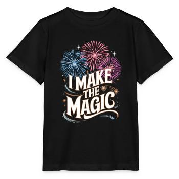 Pyrotechnics Fireworks Pyrotechnics - Stanley/Stella MINI CREATOR Kids’ T-Shirt - black - Front - Mikhail (115cm)