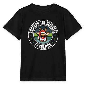 Rudolph - Stanley/Stella MINI CREATOR Kids’ T-Shirt - black - Front - Mikhail (115cm)