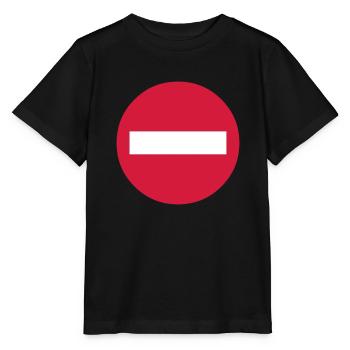 Interdite (V) - T-shirt bio MINI CREATOR Stanley/Stella Enfant - noir - Devant - Mikhail (115cm)