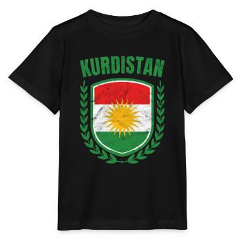 Kurdistan - Stanley/Stella MINI CREATOR Kids’ T-Shirt - black - Front - Mikhail (115cm)