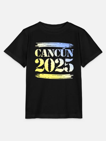 Cancun 2025 - Stanley/Stella Kinder T-Shirt MINI CREATOR - Schwarz