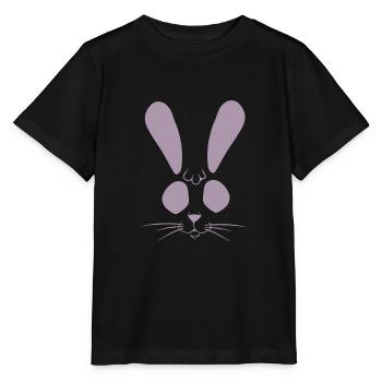 lapin lapin lapin de pâques - T-shirt bio MINI CREATOR Stanley/Stella Enfant - noir - Devant - Mikhail (115cm)