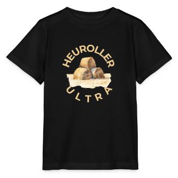 Heuroller Ultra L - Stanley/Stella Kinder T-Shirt MINI CREATOR  - Schwarz - Vorne - Mikhail (115cm)