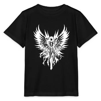Favored Soul rpg game - Stanley/Stella MINI CREATOR Kids’ T-Shirt - black - Front - Mikhail (115cm)