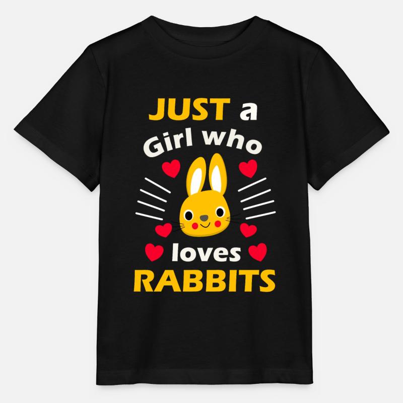Kaninchen - Stanley/Stella Kinder T-Shirt MINI CREATOR - Schwarz
