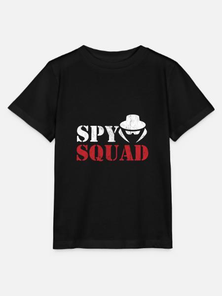 Spion-Geheimagent - Stanley/Stella Kinder T-Shirt MINI CREATOR  - Schwarz