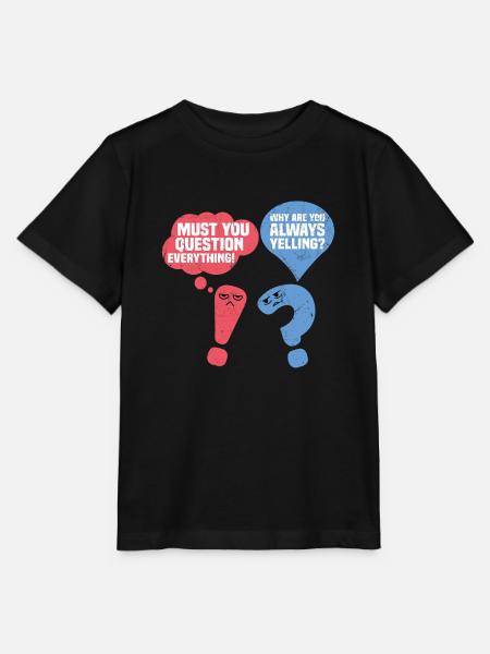 Englische Grammatik Lustig - Stanley/Stella Kinder T-Shirt MINI CREATOR - Schwarz