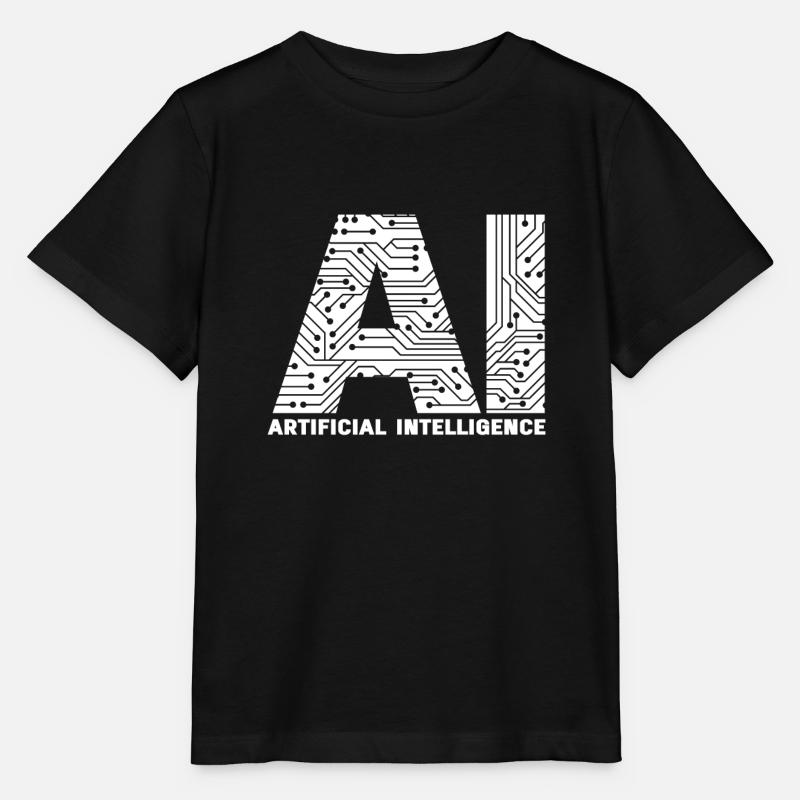 KI Künstliche Intelligenz - Stanley/Stella Kinder T-Shirt MINI CREATOR  - Schwarz